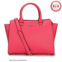 michael kors selma top-zip groot fuchsia boekentassen Handtassen Te Koop vfk8r218